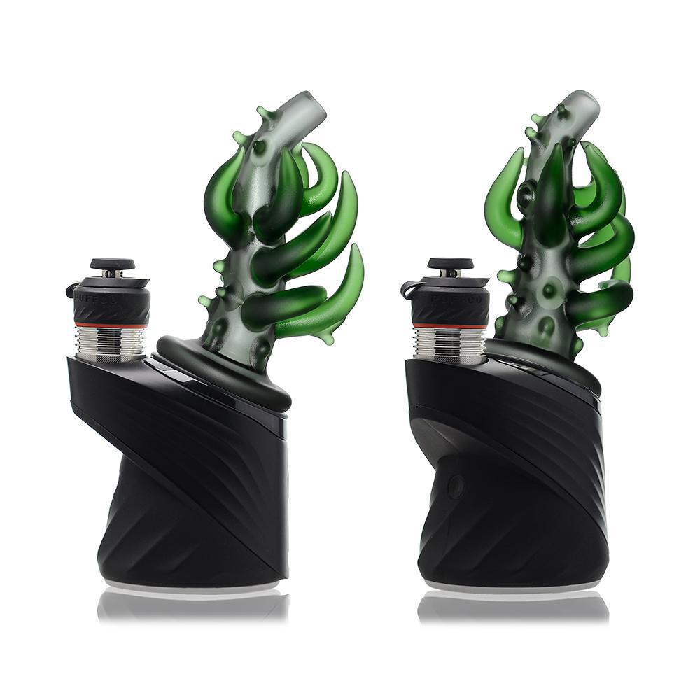 Alternative view of IRIDESCENT GLASS: SPIKE DRY BLACK FRIDAY LE PUFFCO PEAK ATTACHMENT