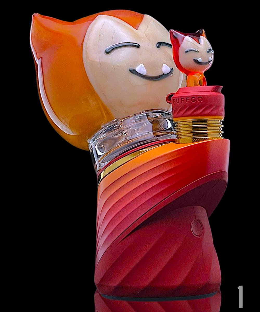 Alternative view of JOHNSTON GLASS: CHARACTER DAYBREAK MARKETPLACE PUFFCO PEAK ATTACHMENT