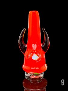 #9 - CALIFORNIA ORANGE X RED POMP