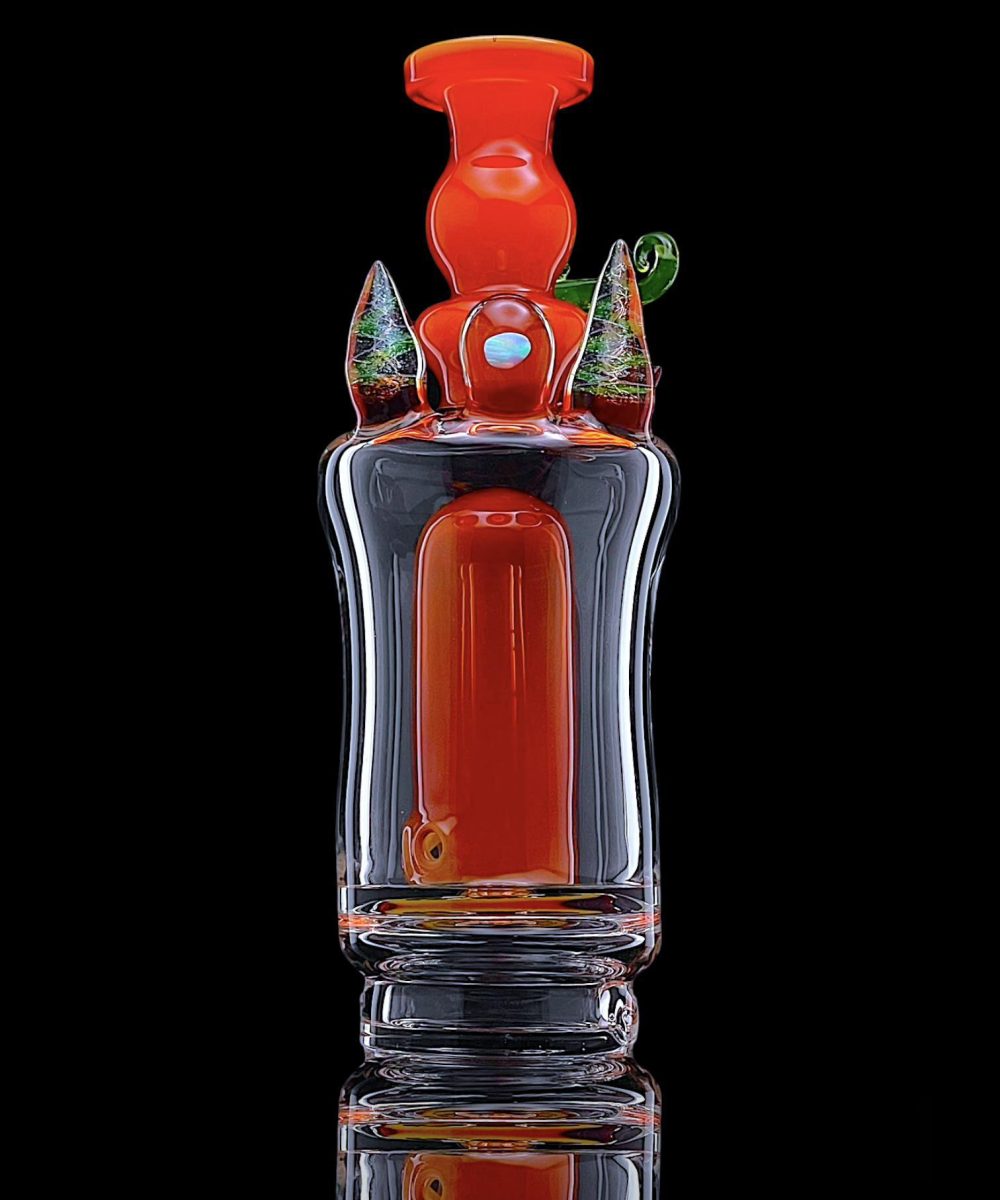Alternative view of JOHNSTON GLASS: WET DAYBREAK MARKETPLACE PUFFCO PEAK ATTACHMENT