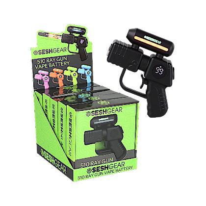 SESHGEAR: RAY GUN 510 VARIABLE VOLTAGE VAPE BATTERY 500 mAh