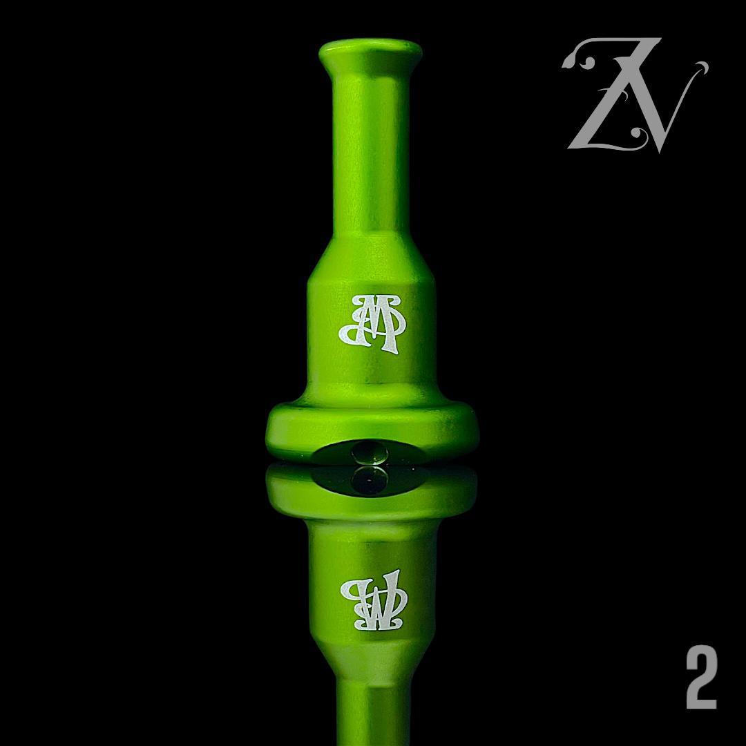 Alternative view of MAD HATTER GLASSWORKS: PLUGGERNAUT DRY TOP PUFFCO PEAK ATTACHMENT