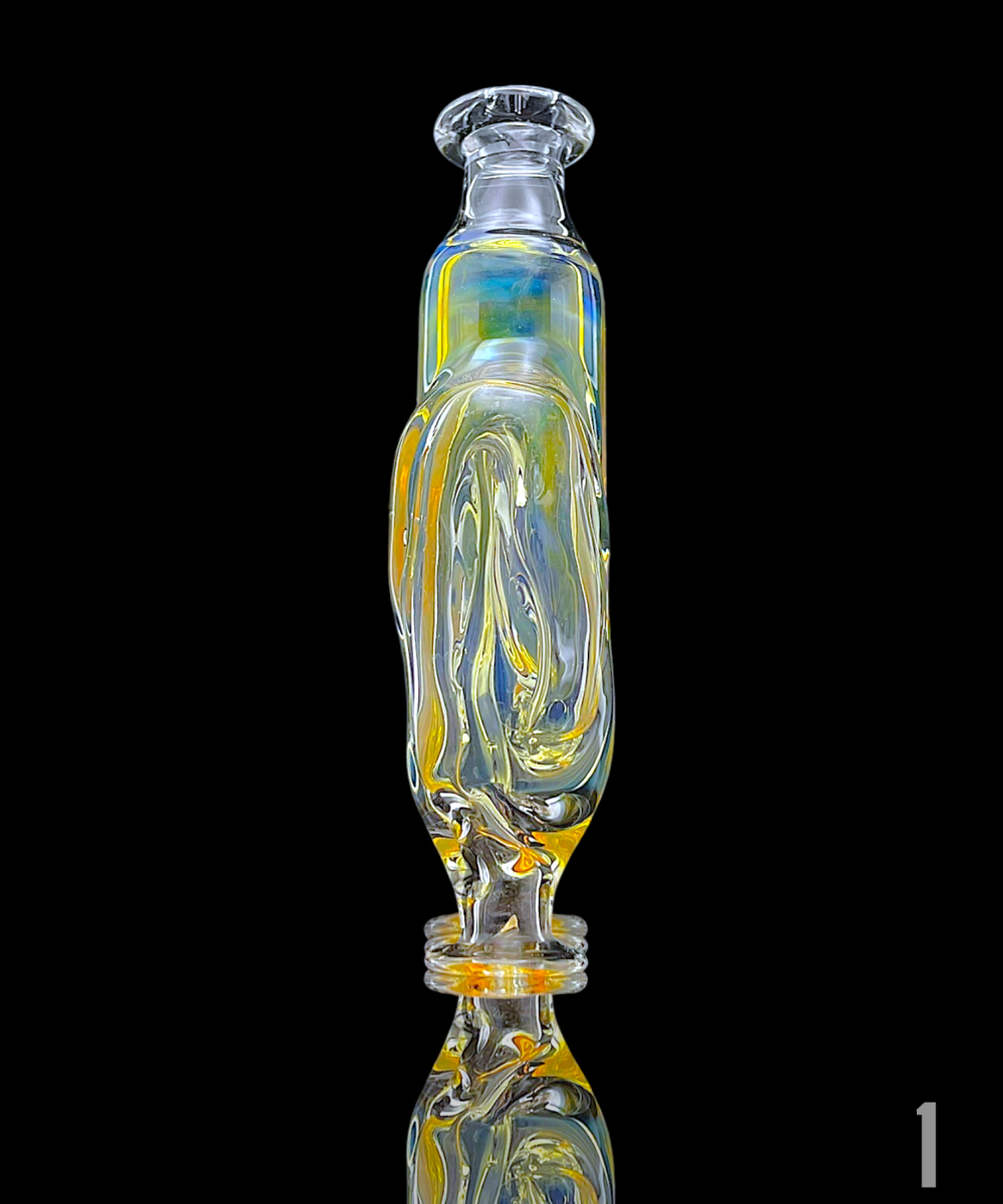 LU GLASS: BUBBERL PIVOT MOUTHPIECE