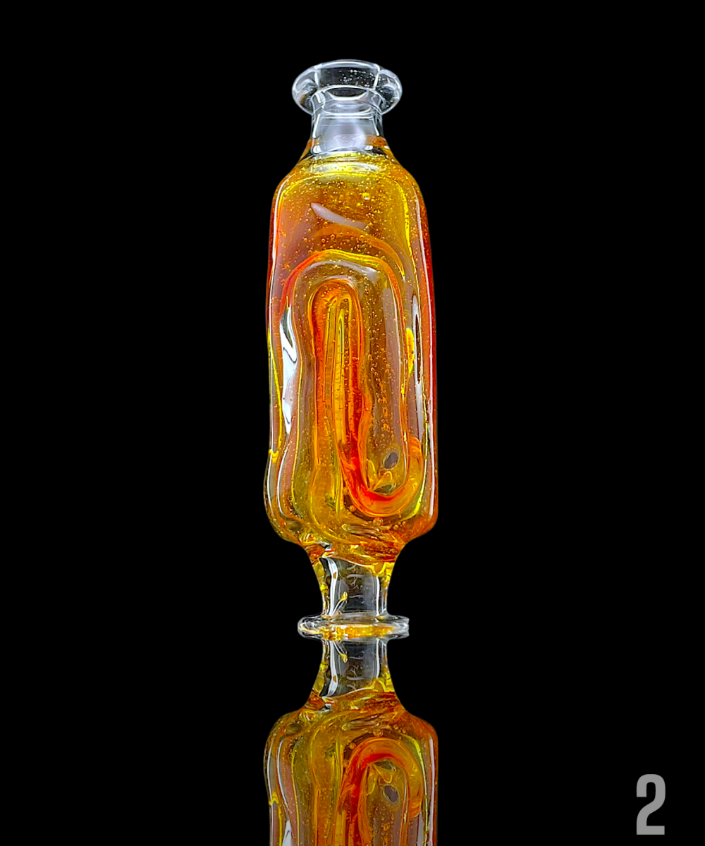 Alternative view of LU GLASS: BUBBERL PIVOT MOUTHPIECE