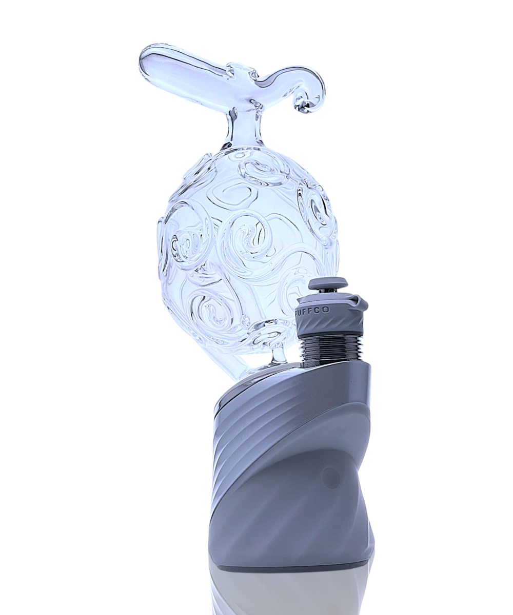 Alternative view of LU GLASS: GOMU PUFFCO PEAK ATTACHMENT