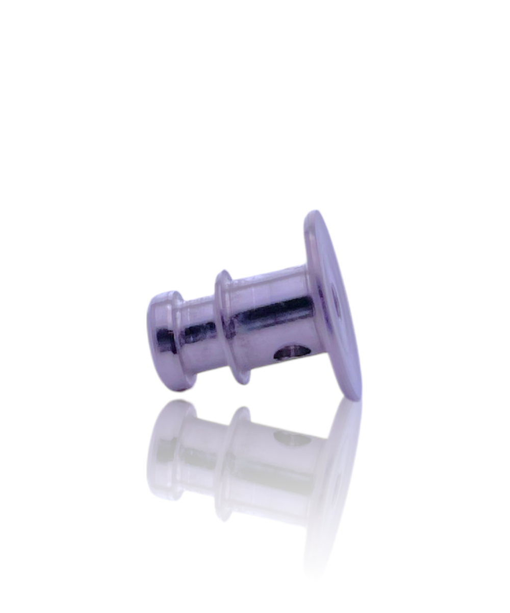 WYM DESIGNS: STAINLESS STEEL STOCK PUFFCO NEW PEAK/NEW PROXY JOYSTICK CAP