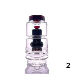 #2 CENTER CUT INCEPTION RED POMP X RAVEN CROPAL 2 HOLE