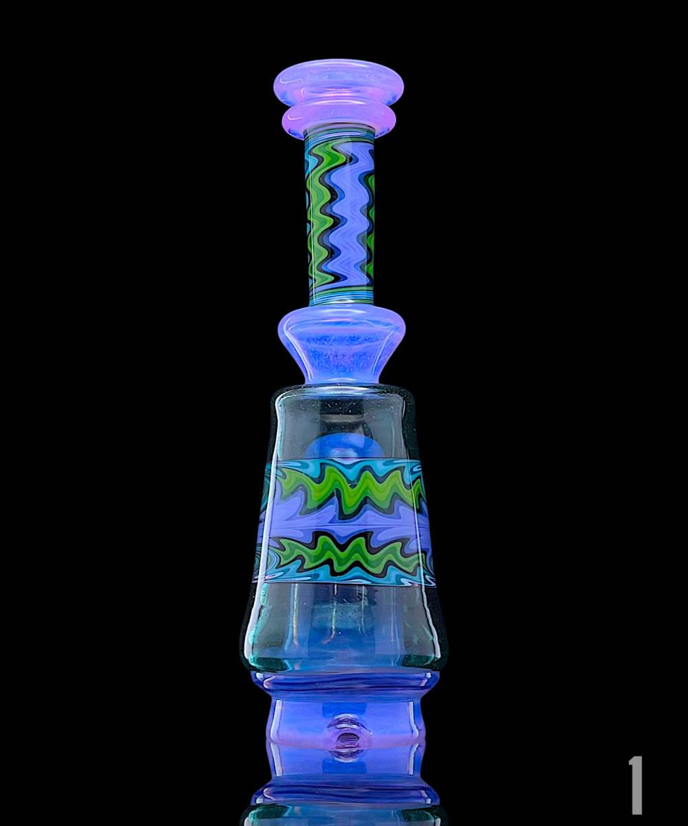 Alternative view of MANCHILD GLASS: PREMIUM WIG WAG PUFFCO PEAK ATTACHMENT