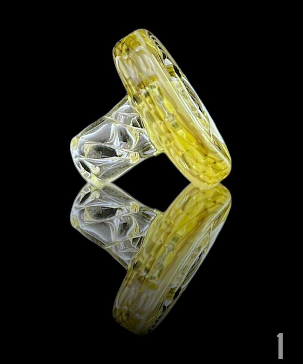 Alternative view of NIB GLASS: COLOR ACCENTED BOLT NEW PEAK/NEW PROXY JOYSTICK CAP