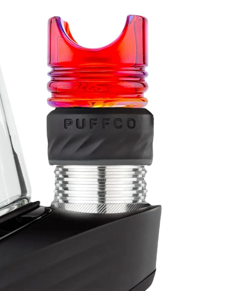 NIB GLASS: FULL COLOR PISTON 3DXL PUFFCO PEAK PRO SPINNER CAP