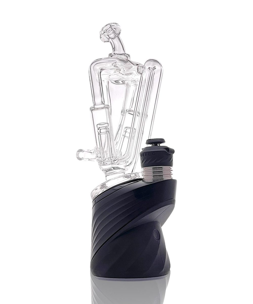 NIB GLASS: SLIM V TWIN PUFFCO PEAK ATTACHMENT