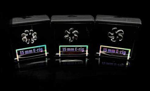 BLACK MARKET GLASS: 15MM QUARTZ FLAKES FOR DR DABBER SWITCH 2