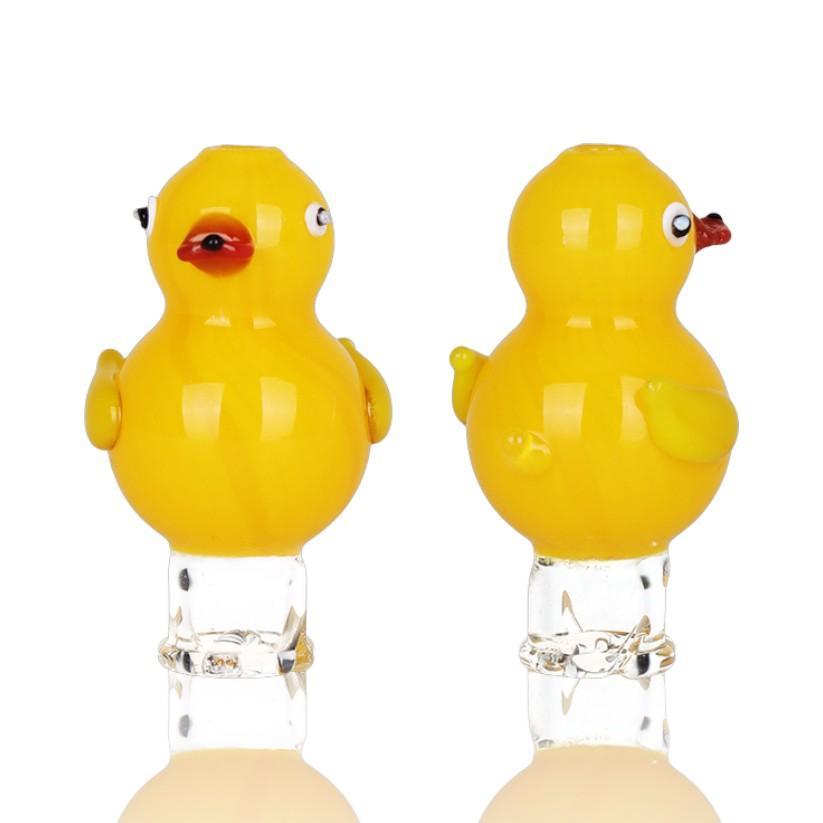 Alternative view of PULSAR: DUCKY GLASS PUFFCO PIVOT MOUTHPIECE