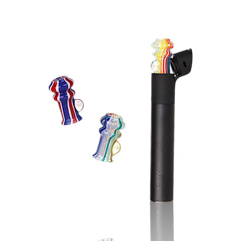 PULSAR: RAINBOW OPAL TIP PUFFCO PIVOT MOUTHPIECE