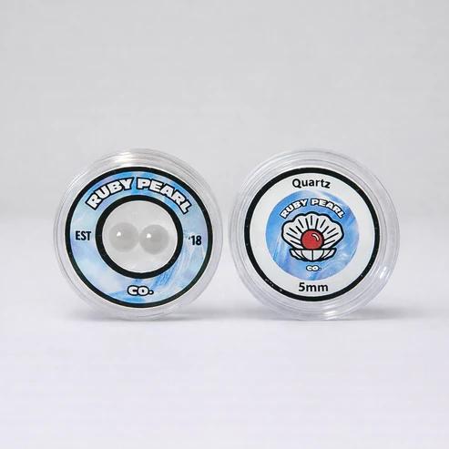 RUBY PEARL CO: 5MM QUARTZ SET 2PK