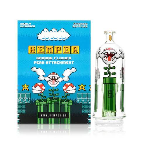 HEMPER GLASS: GAMING FLOWER PUFFCO PEAK ATTACHMENT