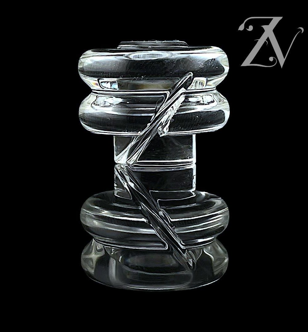 ONE TRICK PONY: CLEAR ROCKULUS PUFFCO PEAK PRO SPINNER CAP