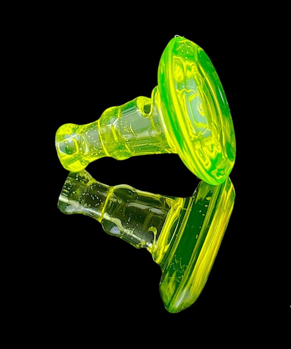 Alternative view of ONE TRICK PONY GLASS: FULL COLOR PUFFCO NEW PEAK/NEW PROXY JOYSTICK CAP