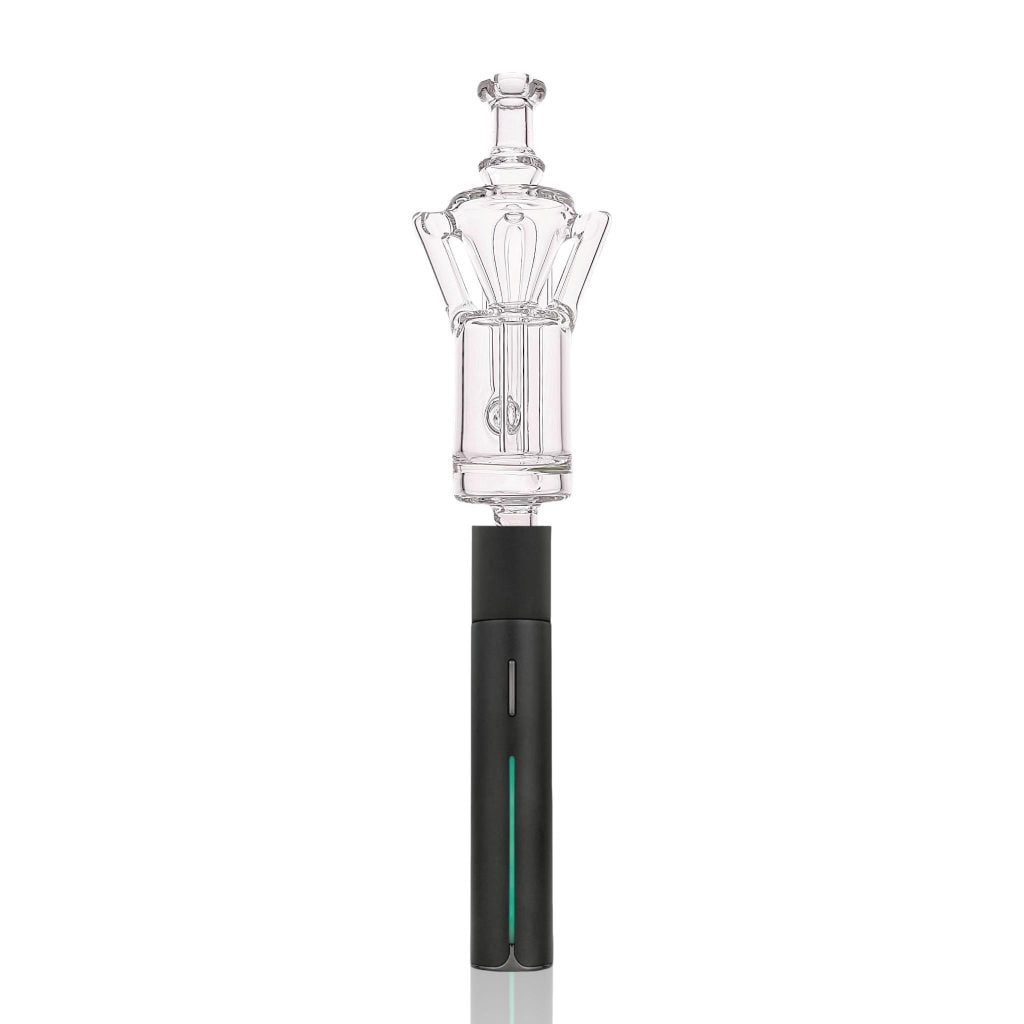 IRIDESCENT GLASS: RECYCLER PUFFCO PIVOT MOUTHPIECE