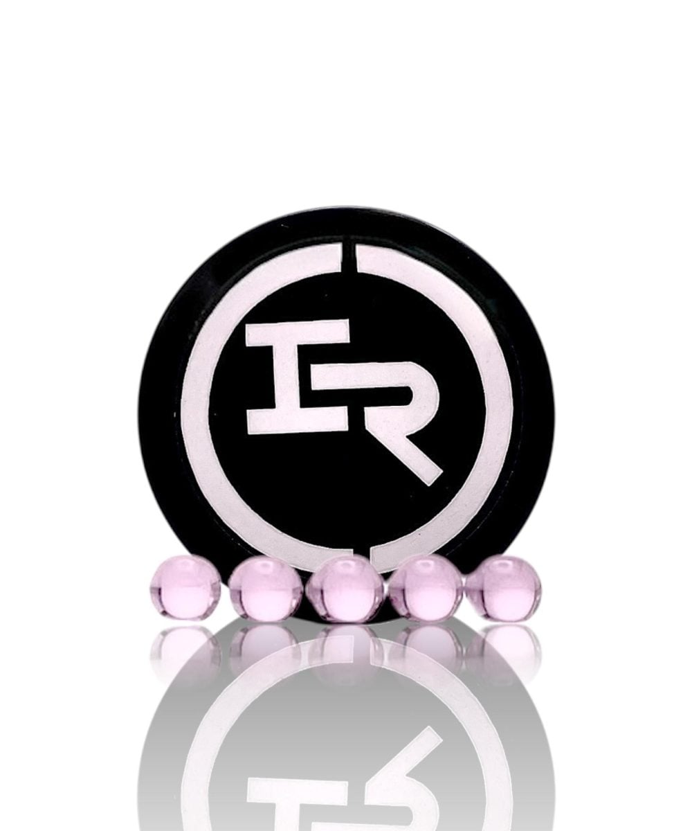 Alternative view of IRIDESCENT GLASS: 4MM SAPPHIRE PEARLS 5PK ASSORTED WITH FREE JAR