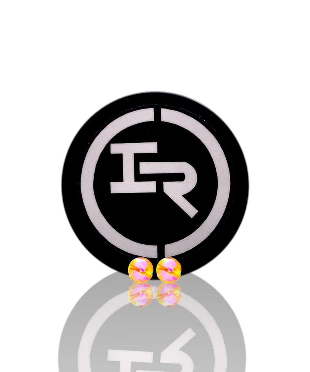 Alternative view of IRIDESCENT GLASS: 3MM OPAL PEARLS 2PK ASSORTED WITH FREE JAR