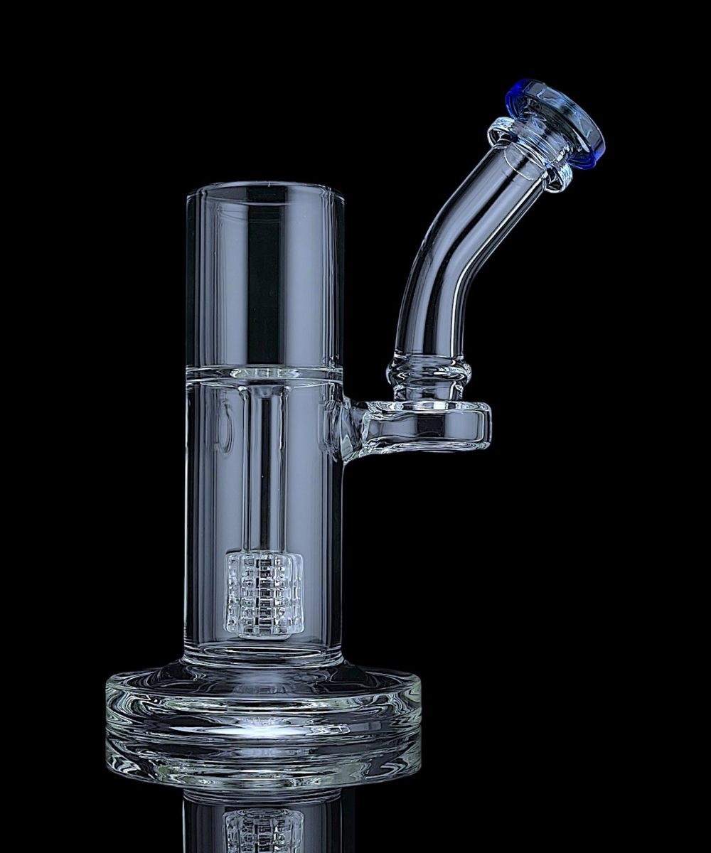 Alternative view of IRIDESCENT GLASS: MATRIX BUBBLER PUFFCO PROXY ATTACHMENT