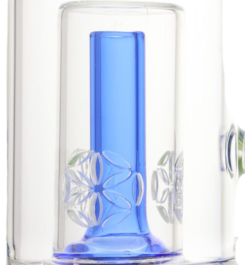 Alternative view of IRIDESCENT GLASS: SOL BUBBLER PUFFCO PROXY ATTACHMENT