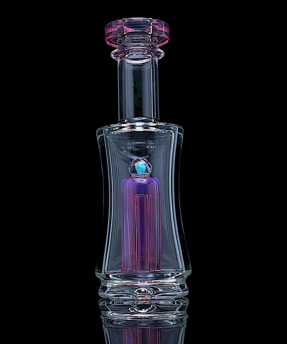 Alternative view of IRIDESCENT GLASS: SUPERIOR SHREDDER PUFFCO PEAK GLASS ATTACHMENT