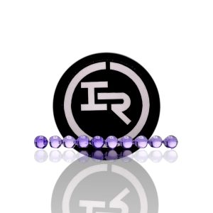 3MM DARK PURPLE SAPPHIRE 10PK