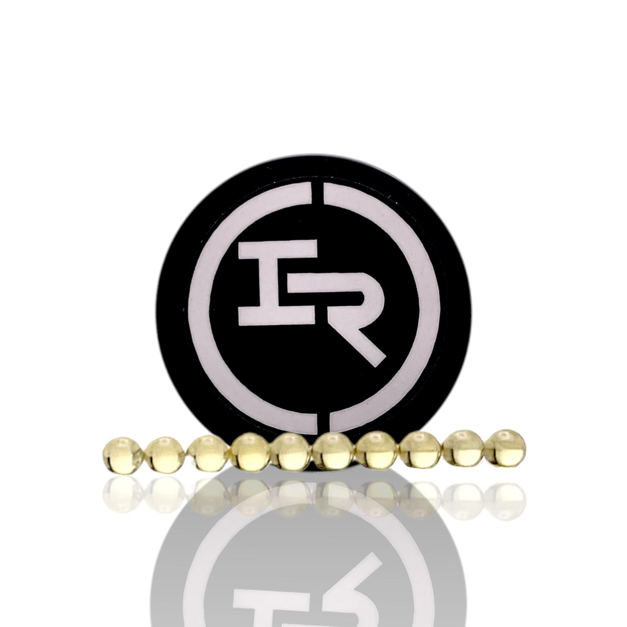 IRIDESCENT GLASS: 3MM SAPPHIRE PEARLS 10PK ASSORTED WITH FREE JAR