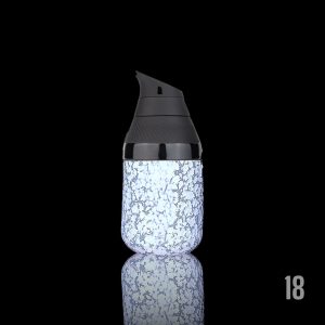 #18 - WHITE PALLEON FIRE COATED