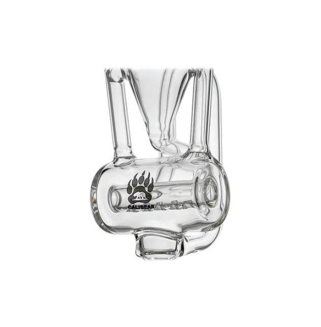 Alternative view of CALI BEAR GLASS: INLINER RECYCLER PUFFCO PIVOT MOUTHPIECE