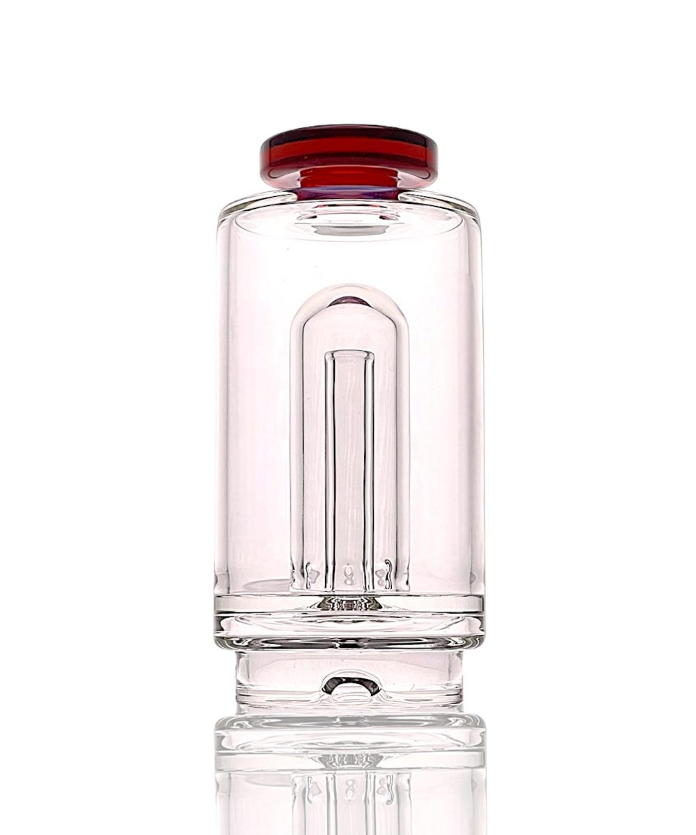 SPIDER GLASS: CLASSIC COLOR ACCENTED PUFFCO PEAK GLASS ATTACHMENT