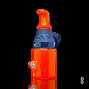 #8 - CALIFORNIA ORANGE (SET) WITH WHITE OPAL