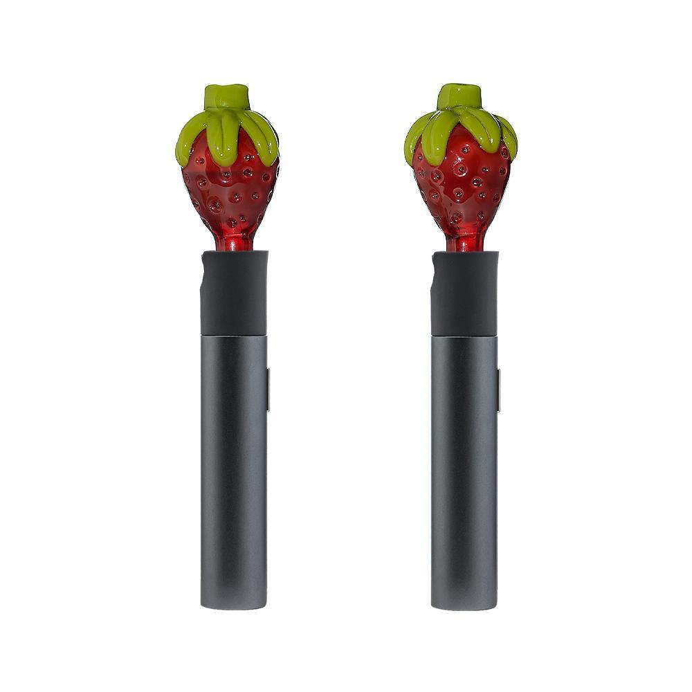 CALI BEAR GLASS: STRAWBERRY PUFFCO PIVOT MOUTHPIECE