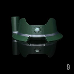 #9 - PINE WITH 6MM WHITE OPAL (WITH HOT KNIFE)