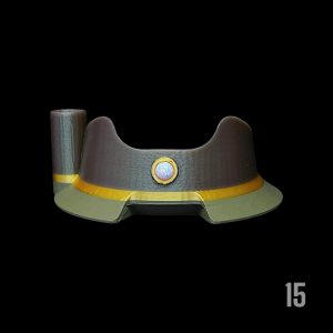 #14 - FLOURISH FADE WITH 6MM WHITE OPAL WITH HOT KNIFE