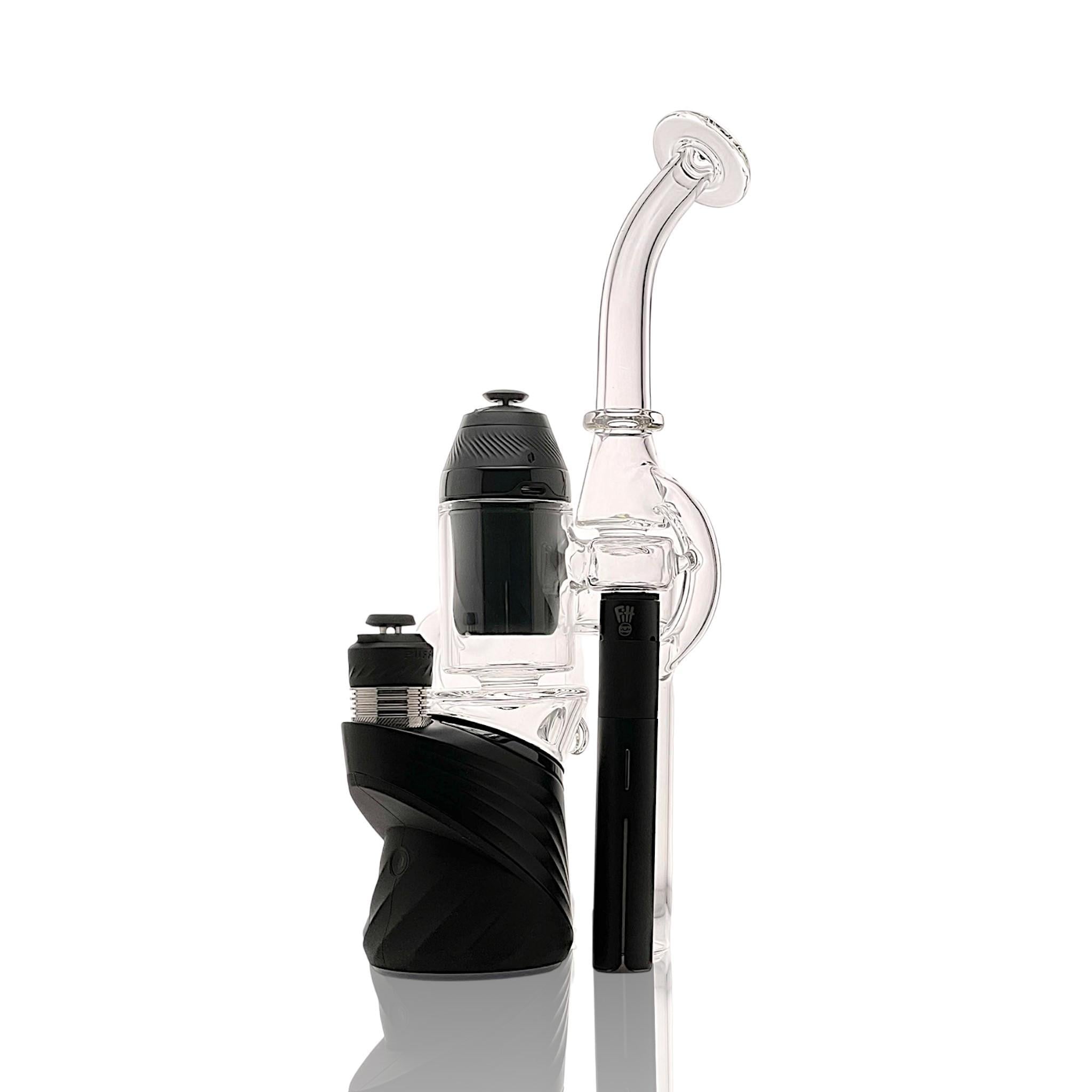 ETERNAL FLAMEWORKS GLASS: CLEAR PROXIVOT PUFFCO PEAK GLASS ATTACHMENT