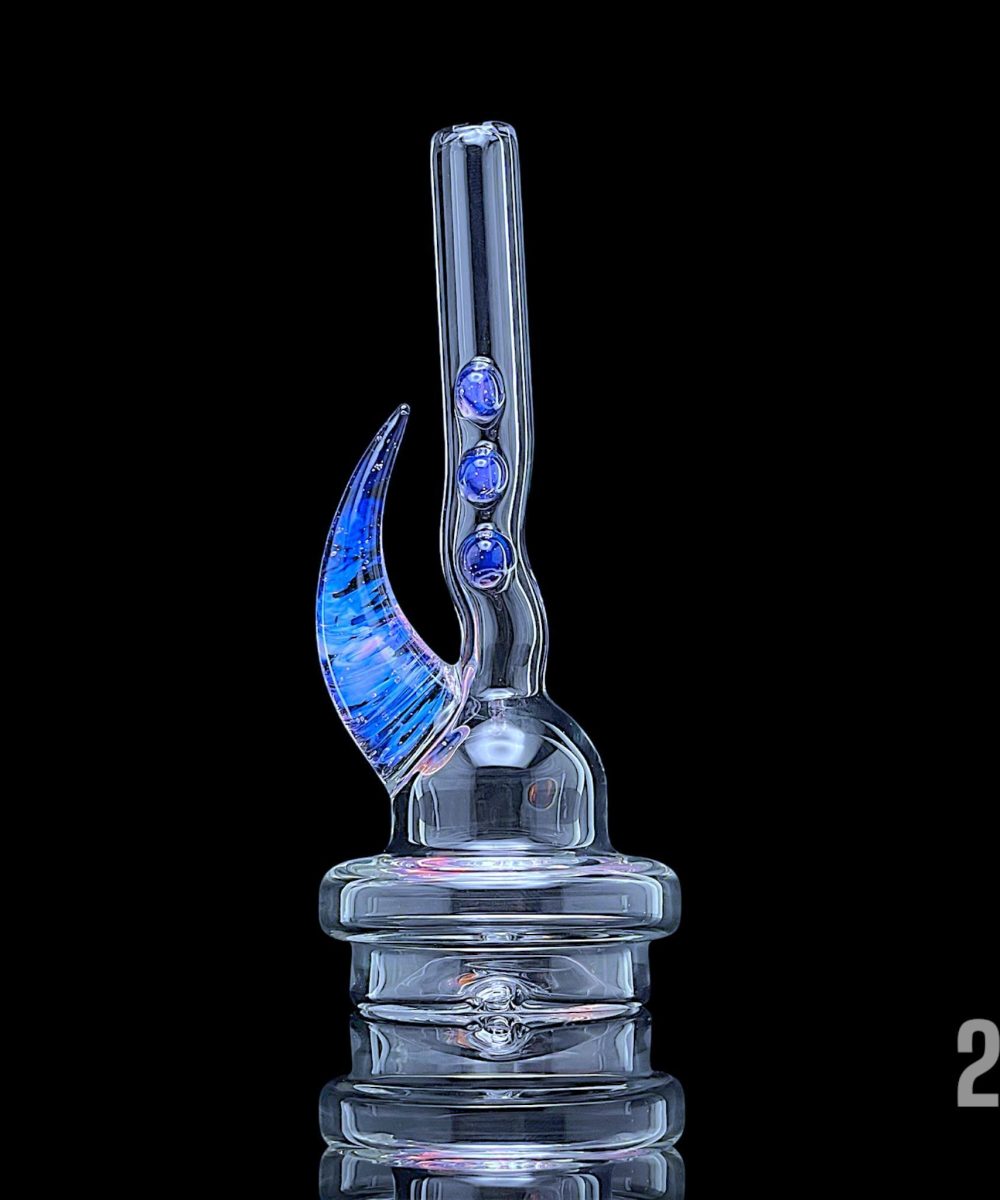 Alternative view of MAGIZLE GLASS: V2 ACCENTED DRY PUFFCO PEAK GLASS ATTACHMENT