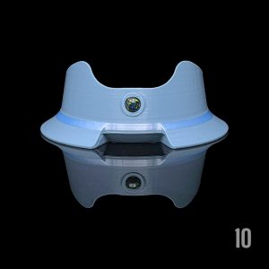 #10 - SKY WITH 6MM BLACK OPAL