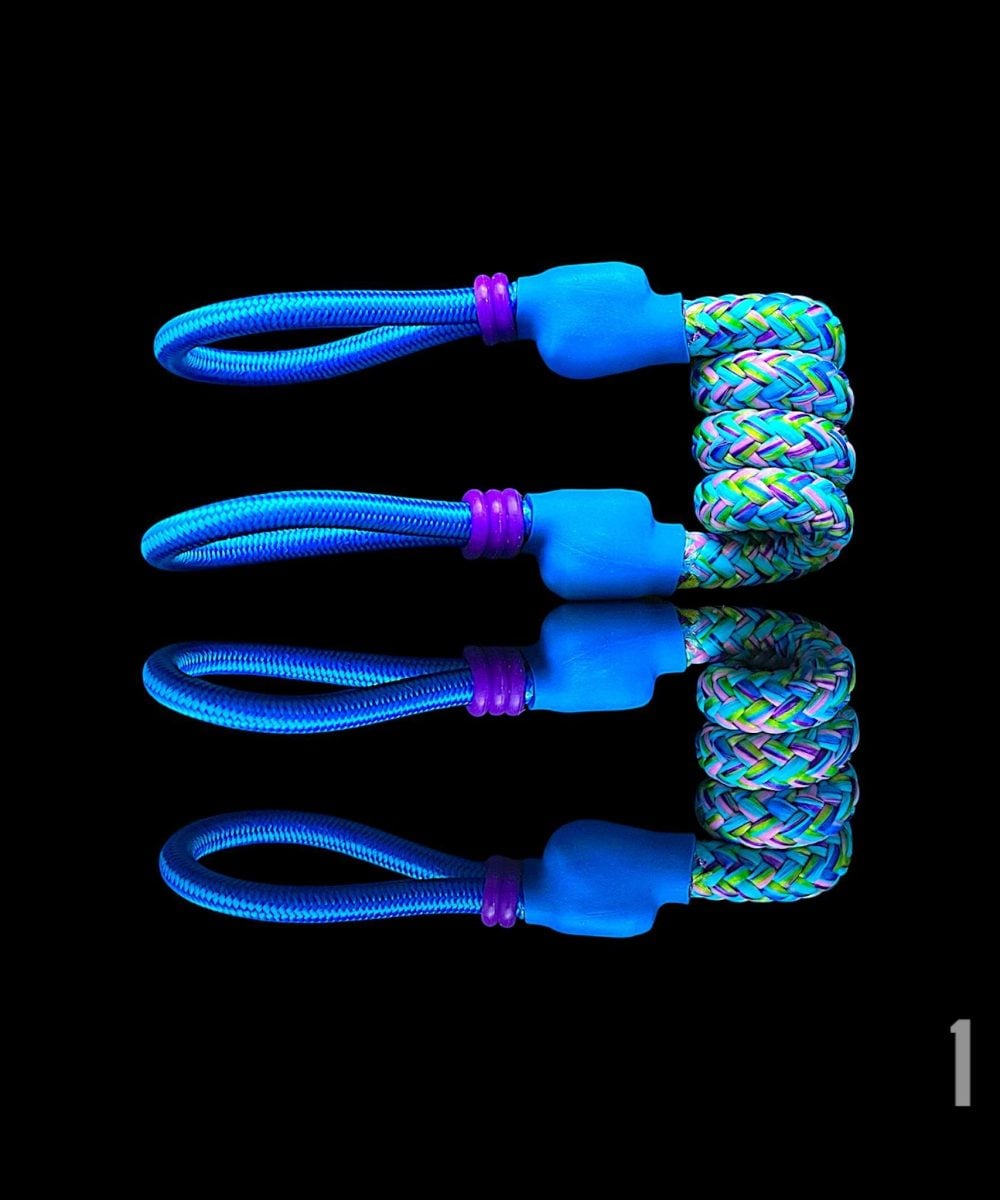 Alternative view of TUFF TETHERS LLC: THE COILED TETHER (#1-20) FOR PEAK PRO