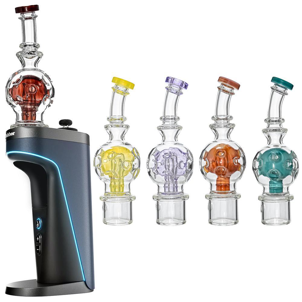 Alternative view of CALI BEAR GLASS: EXOSPHERE DR DABBER SWITCH 2 GLASS ATTACHMENT