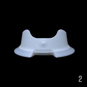 #2 - PURE WHITE WITH 6MM WHITE OPAL