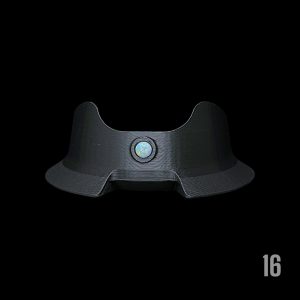 #16 - ALL BLACKED OUT WITH 6MM WHITE OPAL