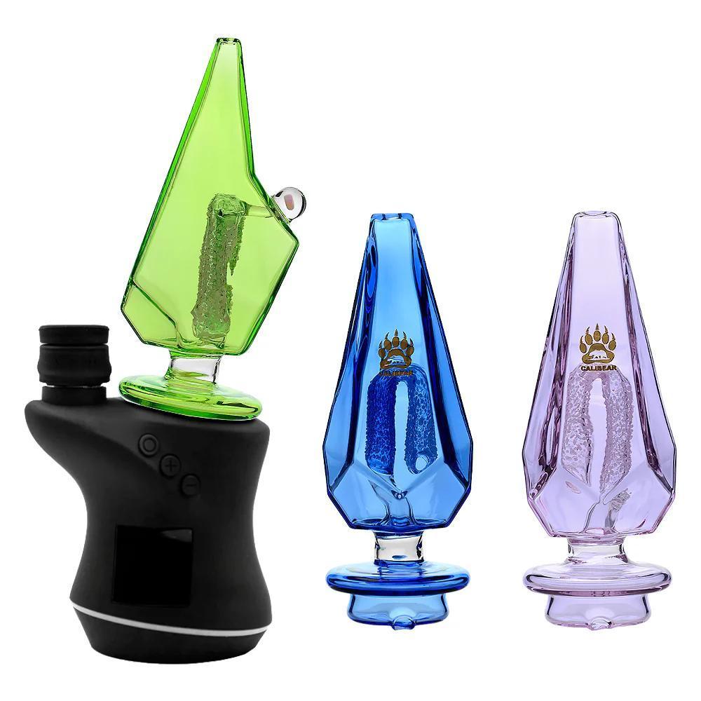 Alternative view of CALI BEAR GLASS: HEXAGON GUMMY PERC FOCUS V CARTA ATTACHMENT