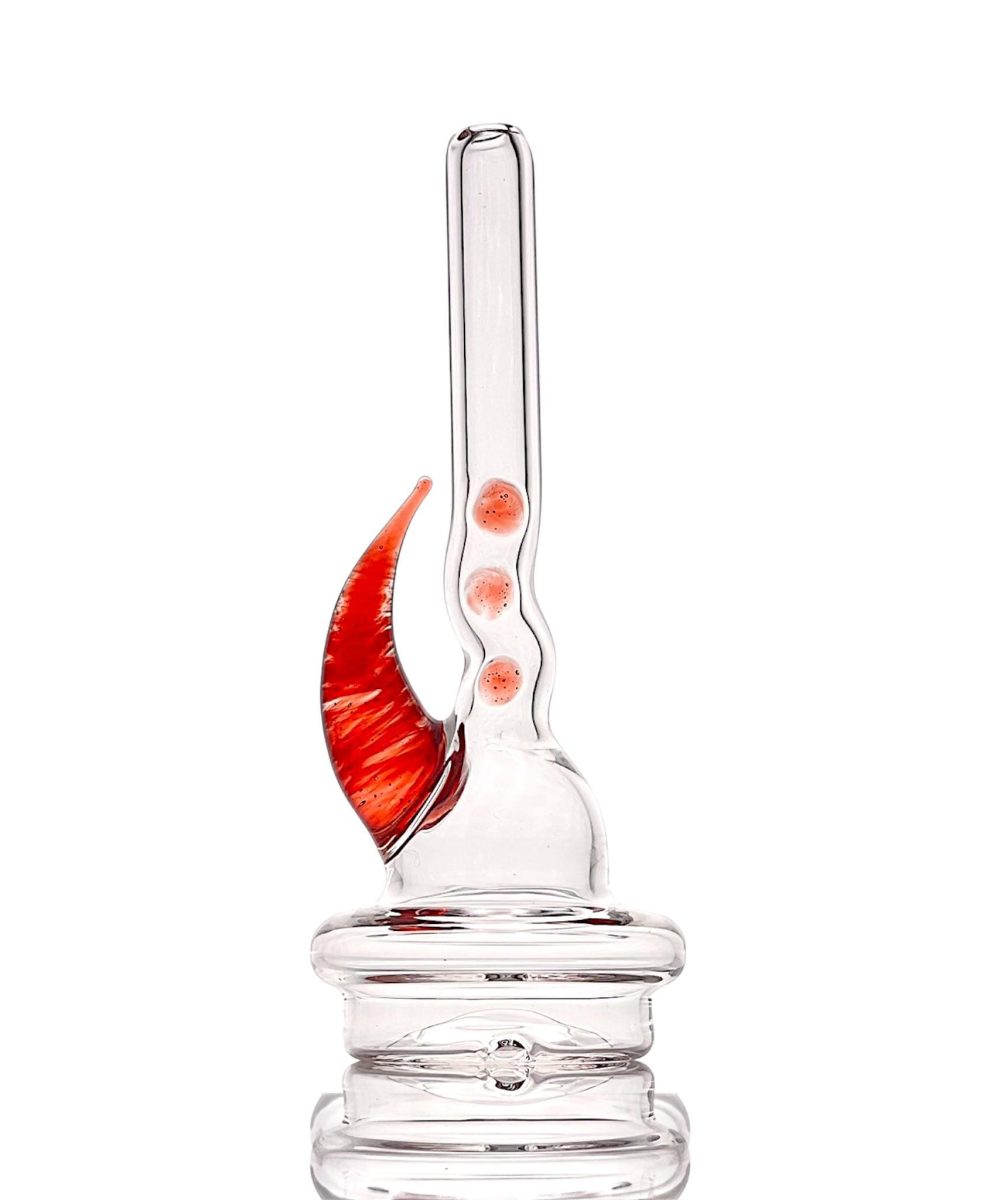 MAGIZLE GLASS: V2 ACCENTED DRY PUFFCO PEAK GLASS ATTACHMENT