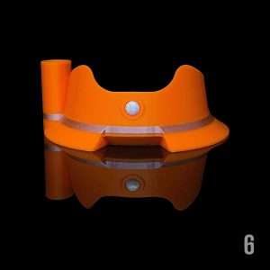 #6 - CANYON WITH 6MM WHITE OPAL (WITH HOT KNIFE)