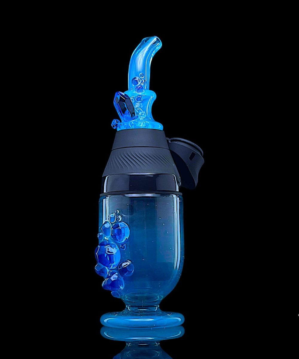 Alternative view of NORTHERN WATERS GLASS: TULIP CUP AND MOUTHPIECE SET FOR PUFFCO PROXY CORE