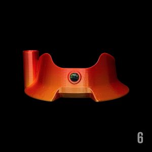 #6 - DAYBREAK WITH 6MM BLACK OPAL WITH HOT KNIFE