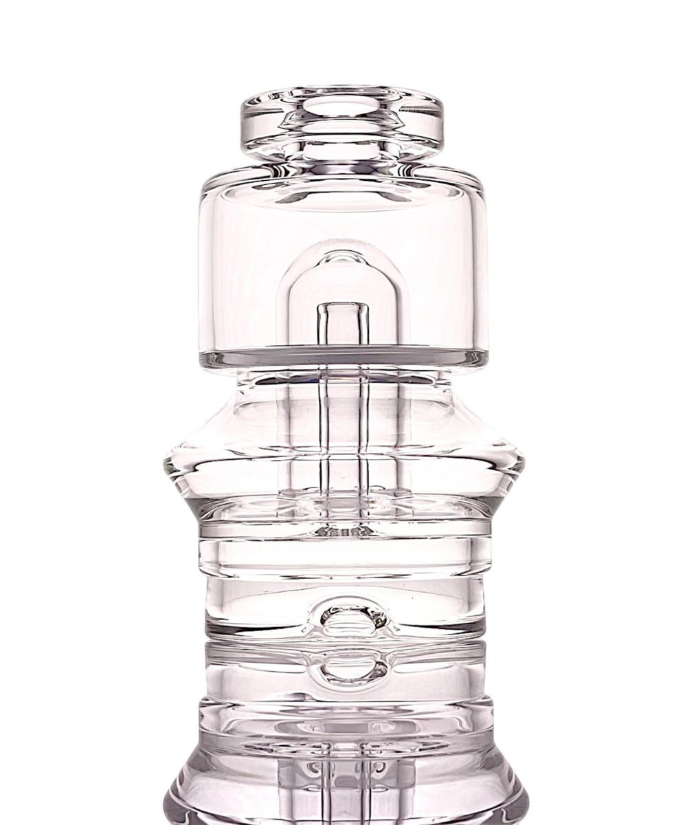 SPIDER GLASS: CLEAR PUFFCO PEAK ATTACHMENT